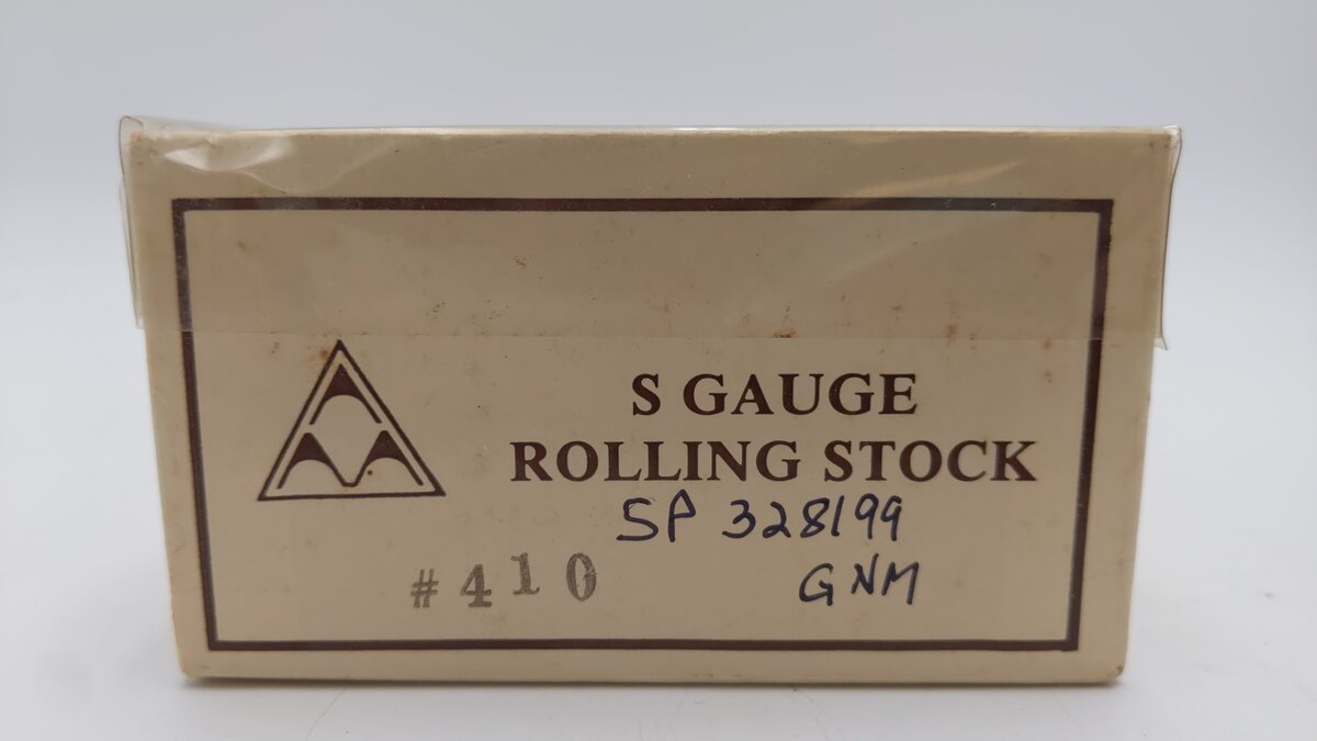American Models 410 S Scale Southern Pacific Gondola #328199 EX/Box