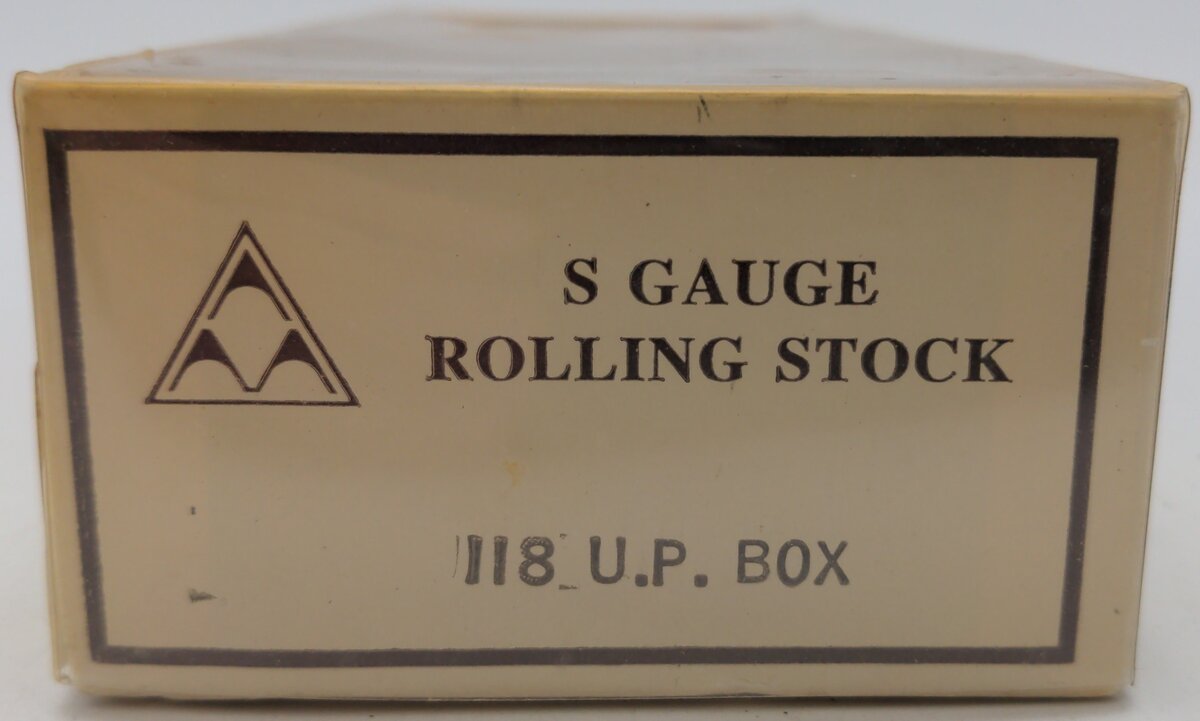 American Models 118 S Scale Union Pacific 40' Box Car #19880 EX/Box