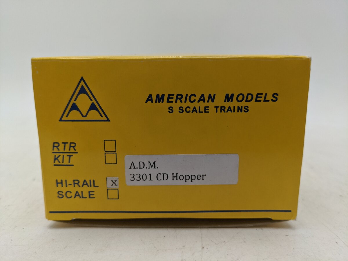 American Models 3301 S Scale ADM Hopper Car #3114 EX/Box