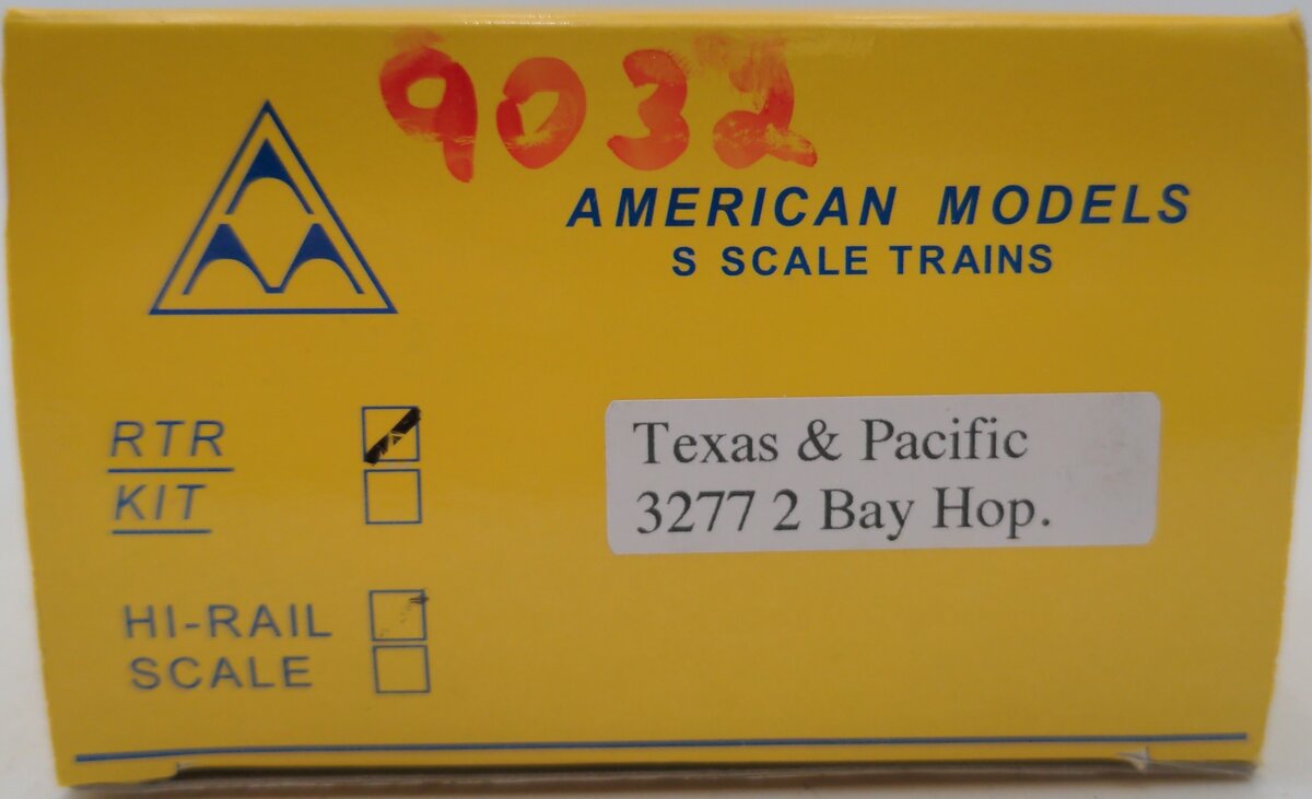 American Models 3277 S Texas & Pacific 2 Bay Hopper #9023 EX/Box