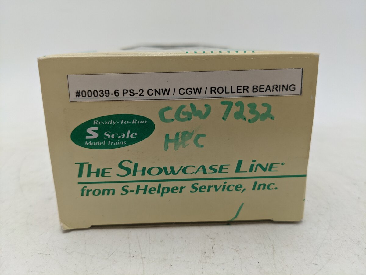 S-Helper 00039-6 "S" Scale CNW/ CGW PS-2 Hopper W/ Roller Bearing LN/Box