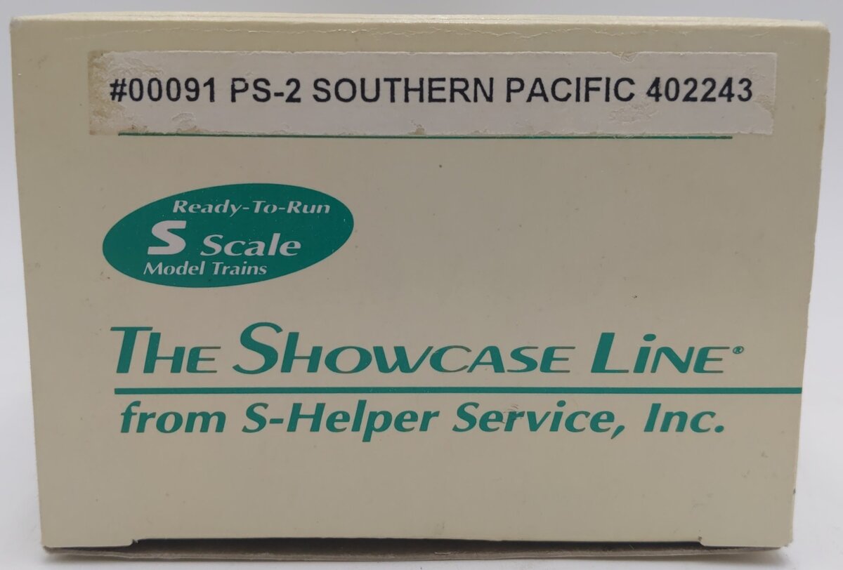 S-Helper 00091 S Gauge Southern Pacific 2-Bay PS-2 Hopper #402243 EX/Box