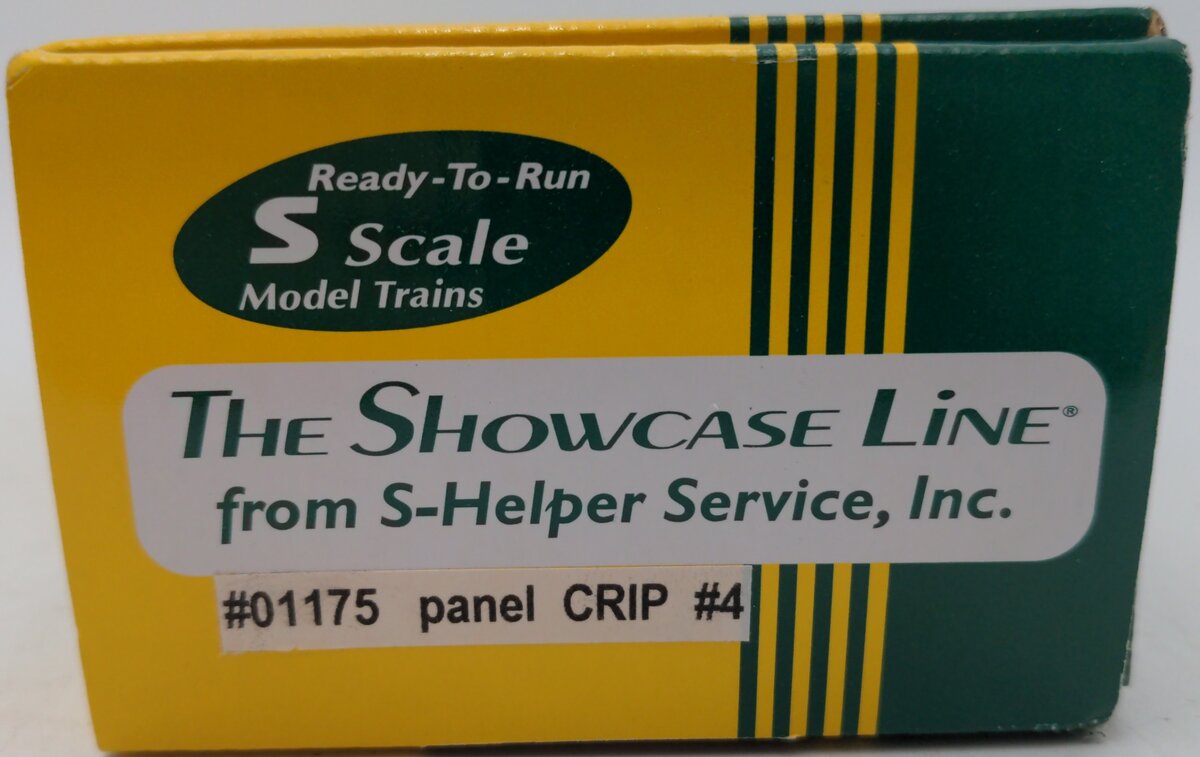 S-Helper Service 01175 S Gauge Rock Island Panel Crip Hopper #89814 LN/Box