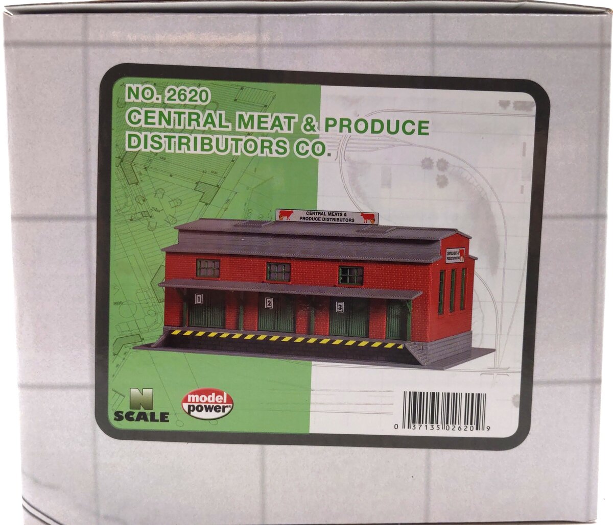 Model Power 2620 N Central Meats Produce Distributors Co. Built Up LN/Box