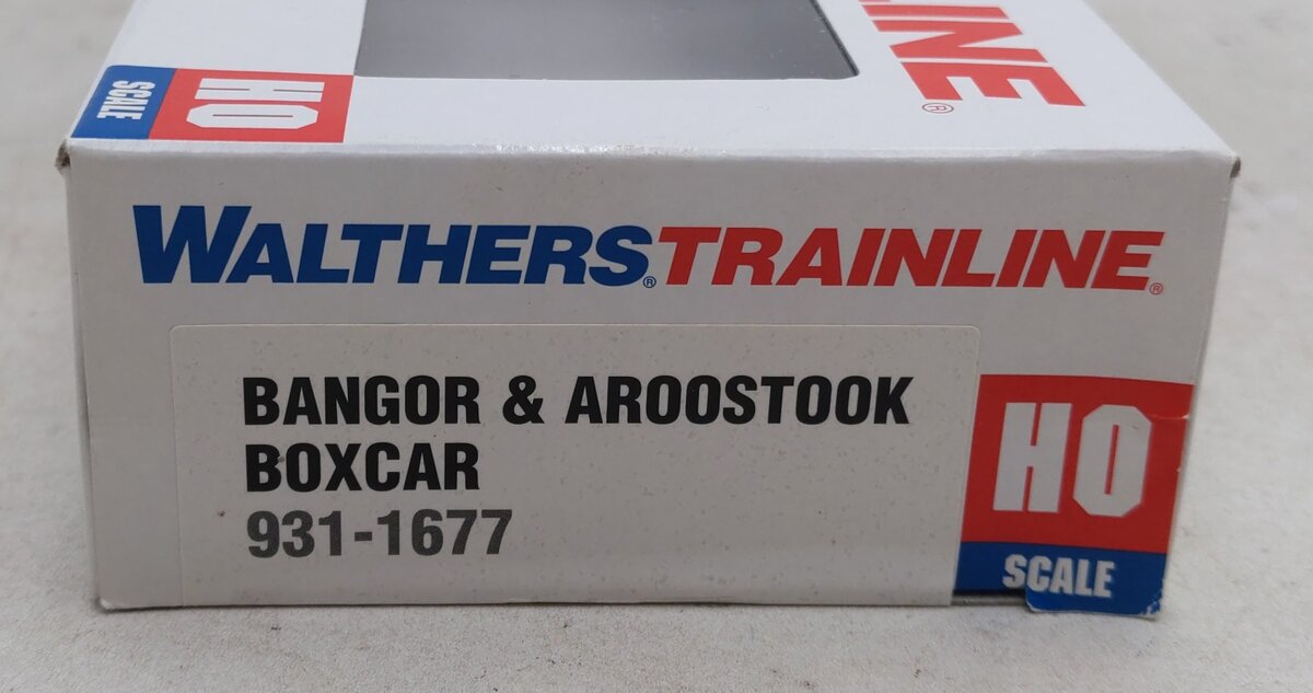 Walthers 931-1677 HO Bangor & Aroostook 50' Plug-Door Boxcar #6443