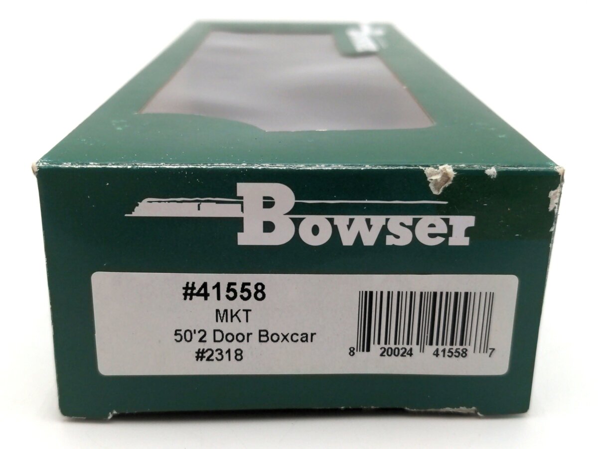 Bowser 41558 HO Missouri Kansas Texas Boxcar #2318 LN/Box