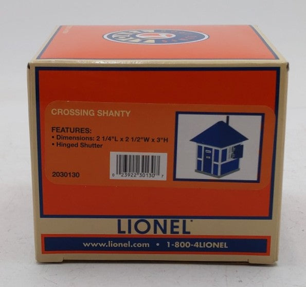 Lionel 2030130 O Assembled Crossing Shanty EX/Box