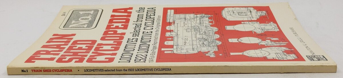 Train Shed Cyclopedia No.1 Paperback Book By Newton K. Gregg VG