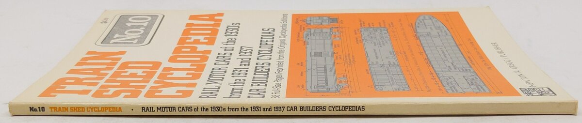 Train Shed Cyclopedia No.10 Paperback Book By Newton K. Gregg EX