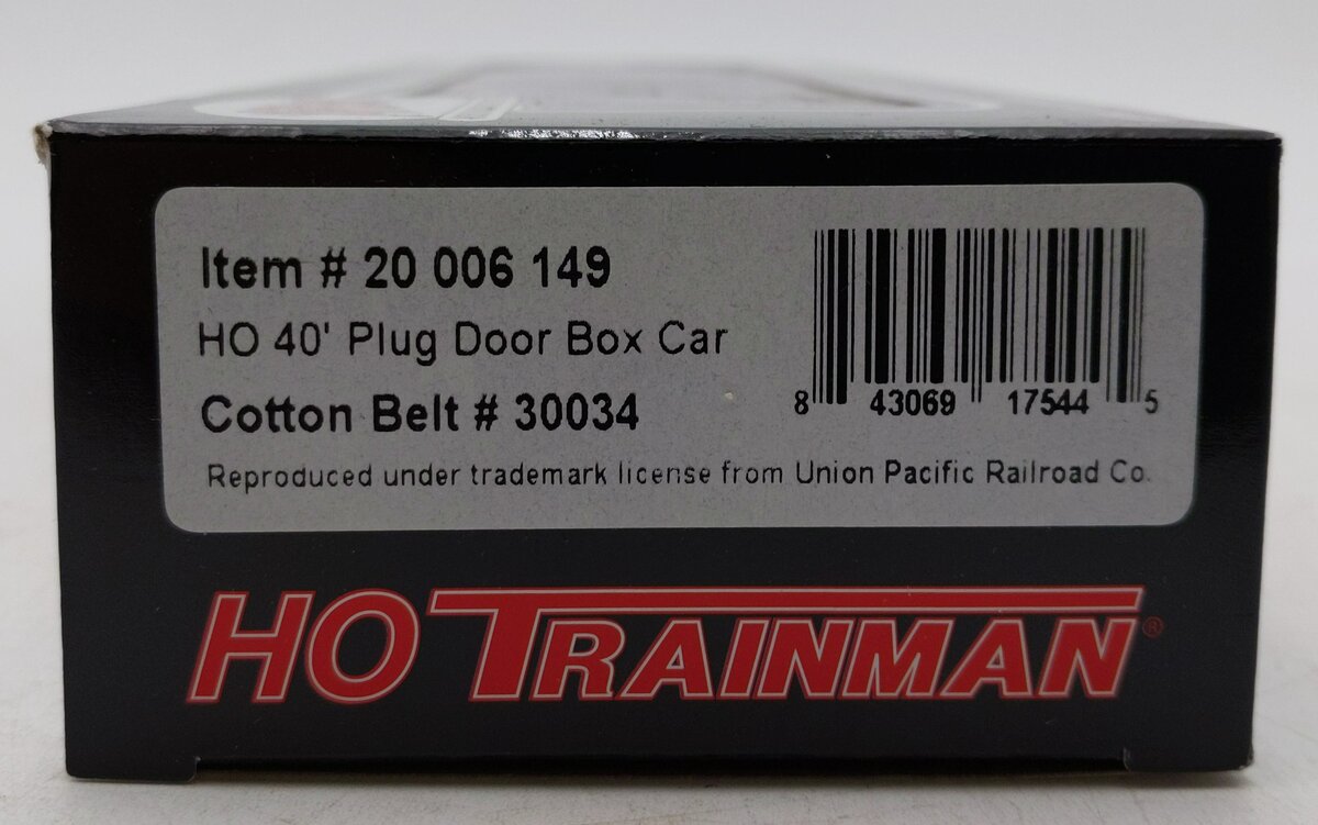 Atlas 20006149 HO SSW Cotton Belt 40' Plug Door Boxcar #30034 NIB