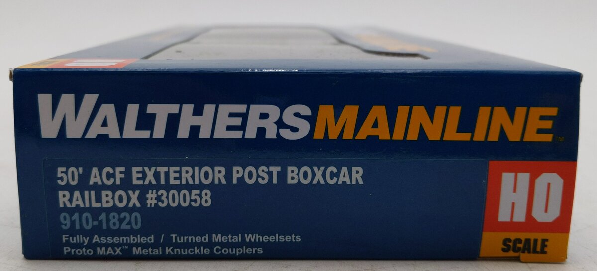Walthers 910-1820 HO Railbox ACF 50' Exterior Post Boxcar #30058