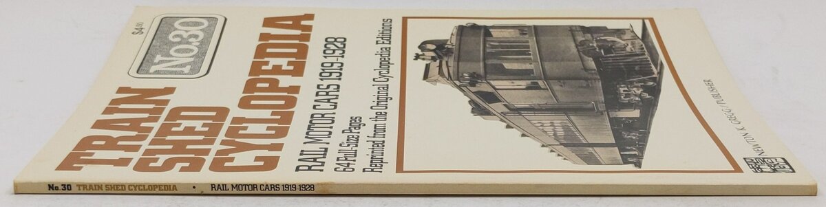 Train Shed Cyclopedia No. 30 Paperback Book By Newton K. Gregg EX