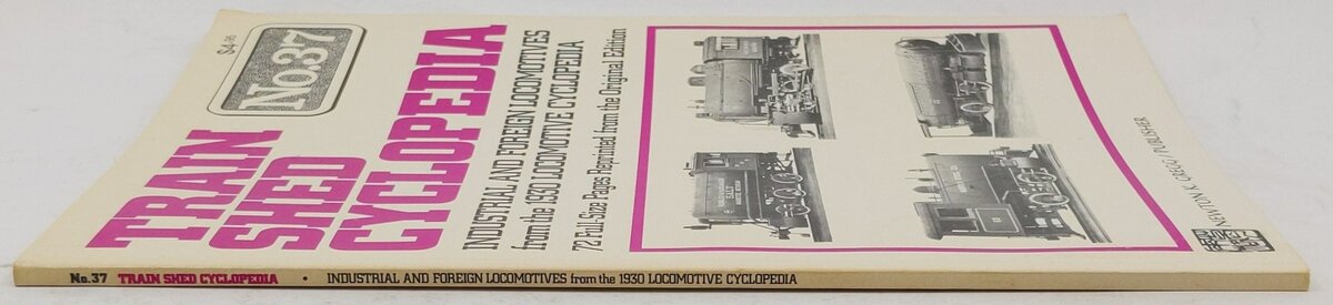 Train Shed Cyclopedia No. 37 Paperback Book By Newton K. Gregg EX