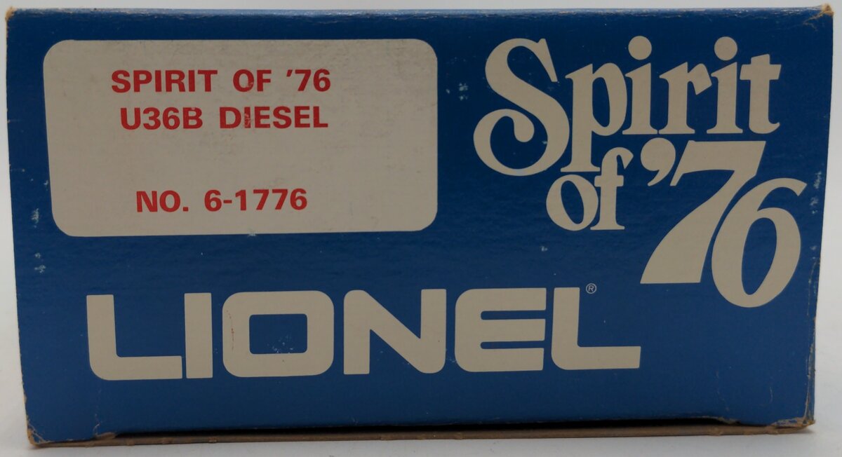 Lionel 6-1776 O Gauge Spirit of 76 U36B Powered Diesel Locomotive EX/Box
