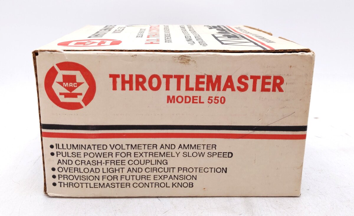 MRC 550 HO Powerpack with Dual Meters EX/Box