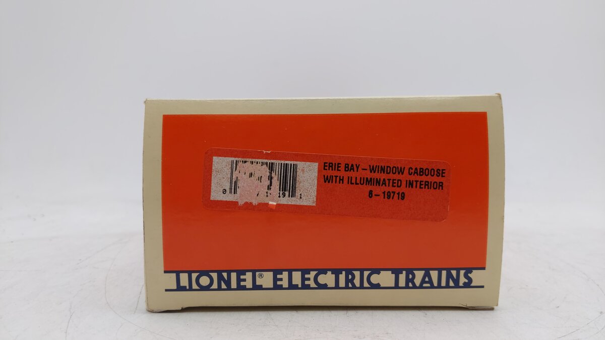 Lionel 6-19719 O Erie Bay Window Caboose W/Illuminated Interior #C-300 EX/Box