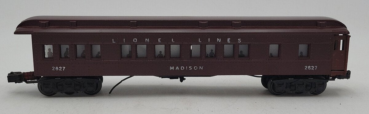 Lionel 2627 Vintage O Lionel Lines Madison Heavyweight "Madison" Passenger Car VG