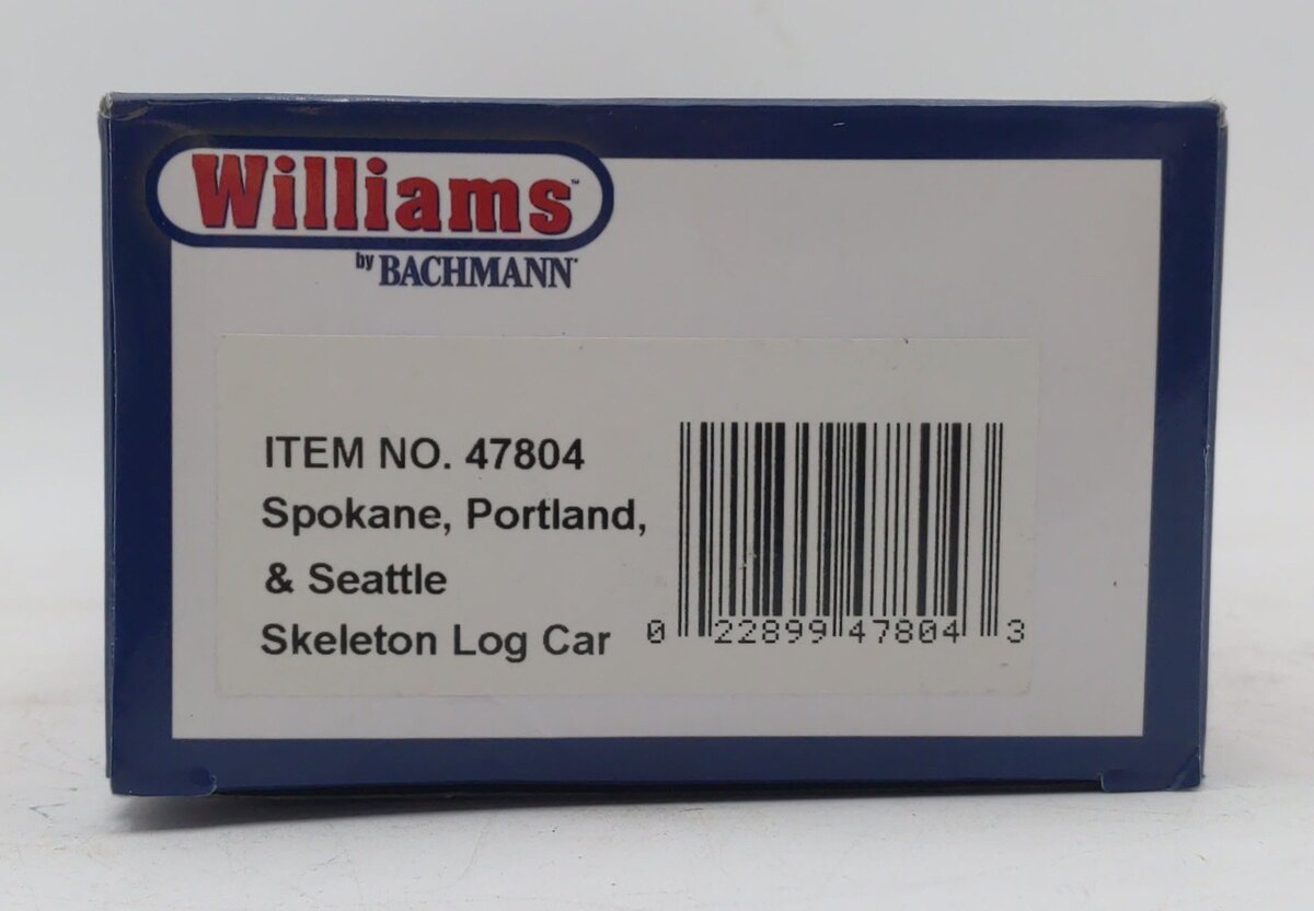 Williams 47804 Spokane, Portland & Seattle Skeleton Log Car EX/Box