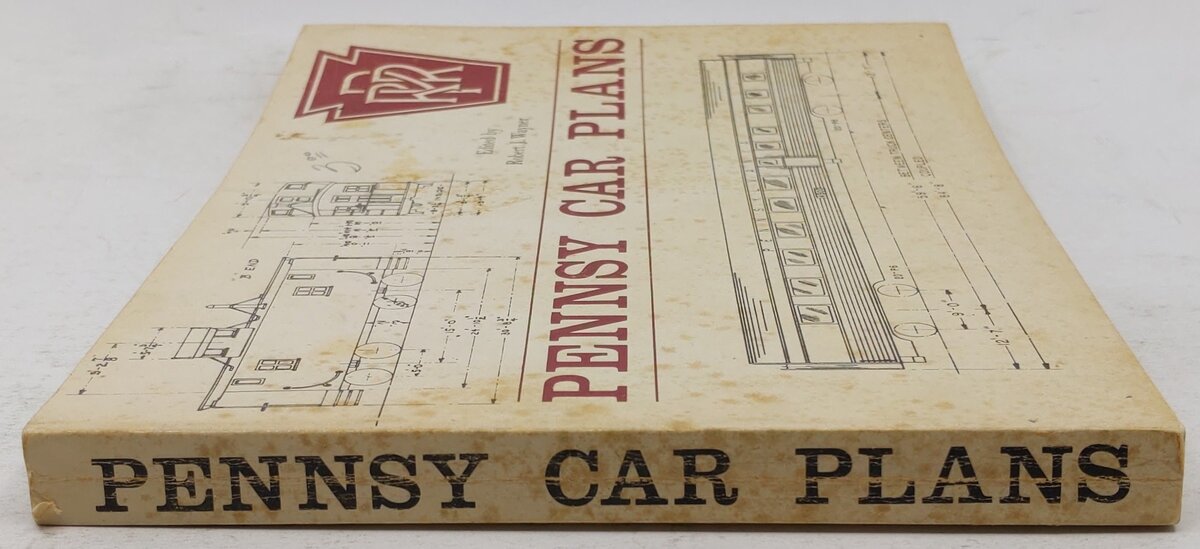 Pennsy Car Plans Paperback Book By Robert J. Wayner VG