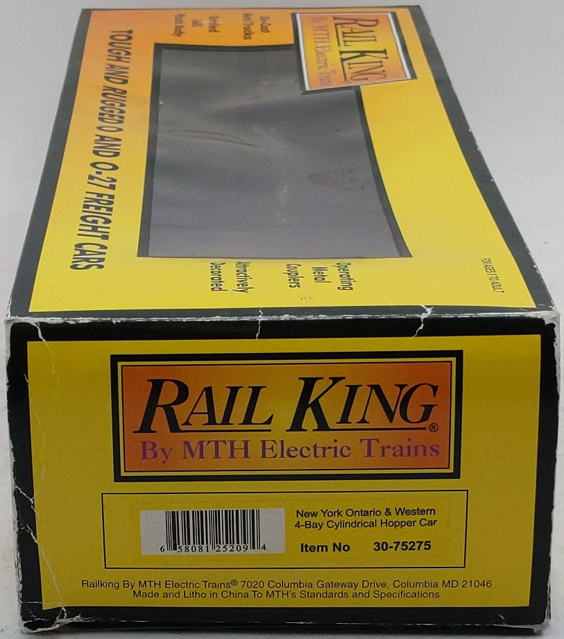 MTH 30-75275 O New York Ontario & Western 4-Bay Cylindrical Hopper Car #1880