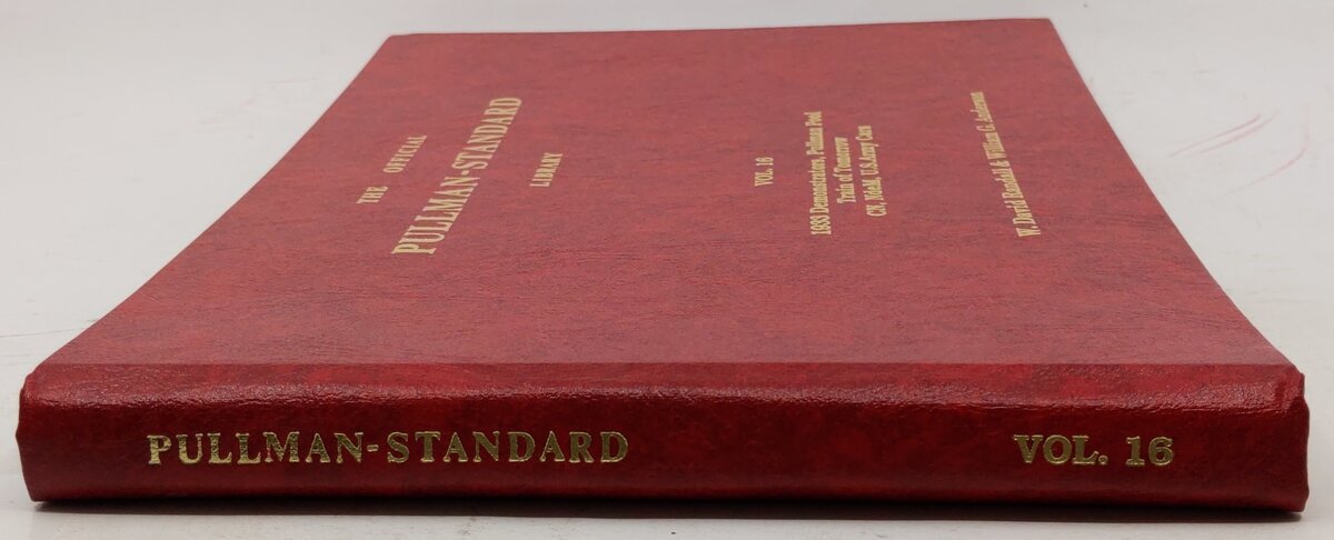 Official Pullman-Standard Library Vol. 16 Hardcover Book By W. David Randall EX