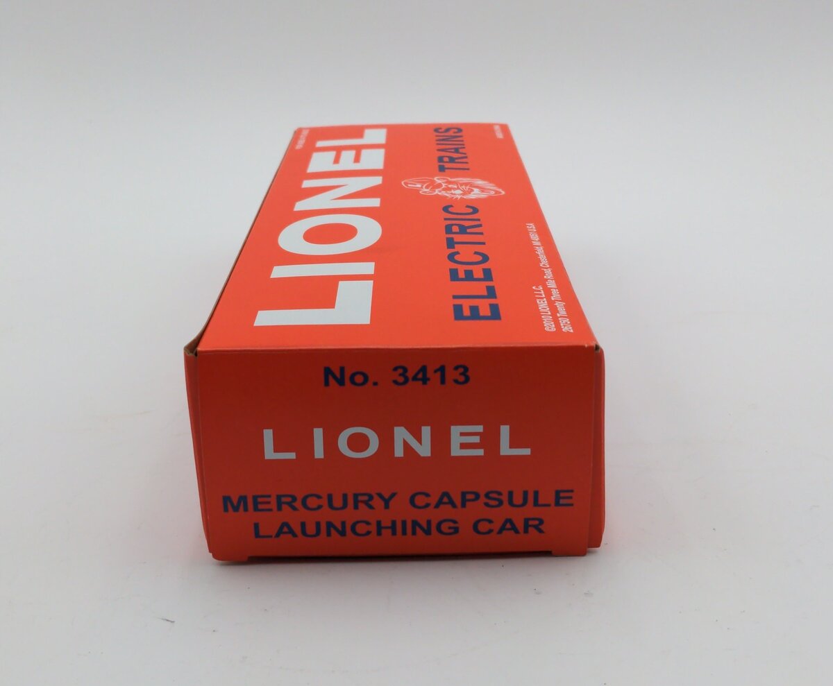 Lionel 6-27944 O Modern LRRC #3413 Mercury Capsule Lauching Car LN/Box