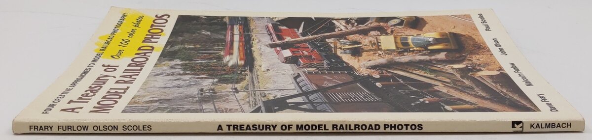 A Treasury of Model Railroad Photos Paperback Book By Dave Frary, Malcolm Furlow EX
