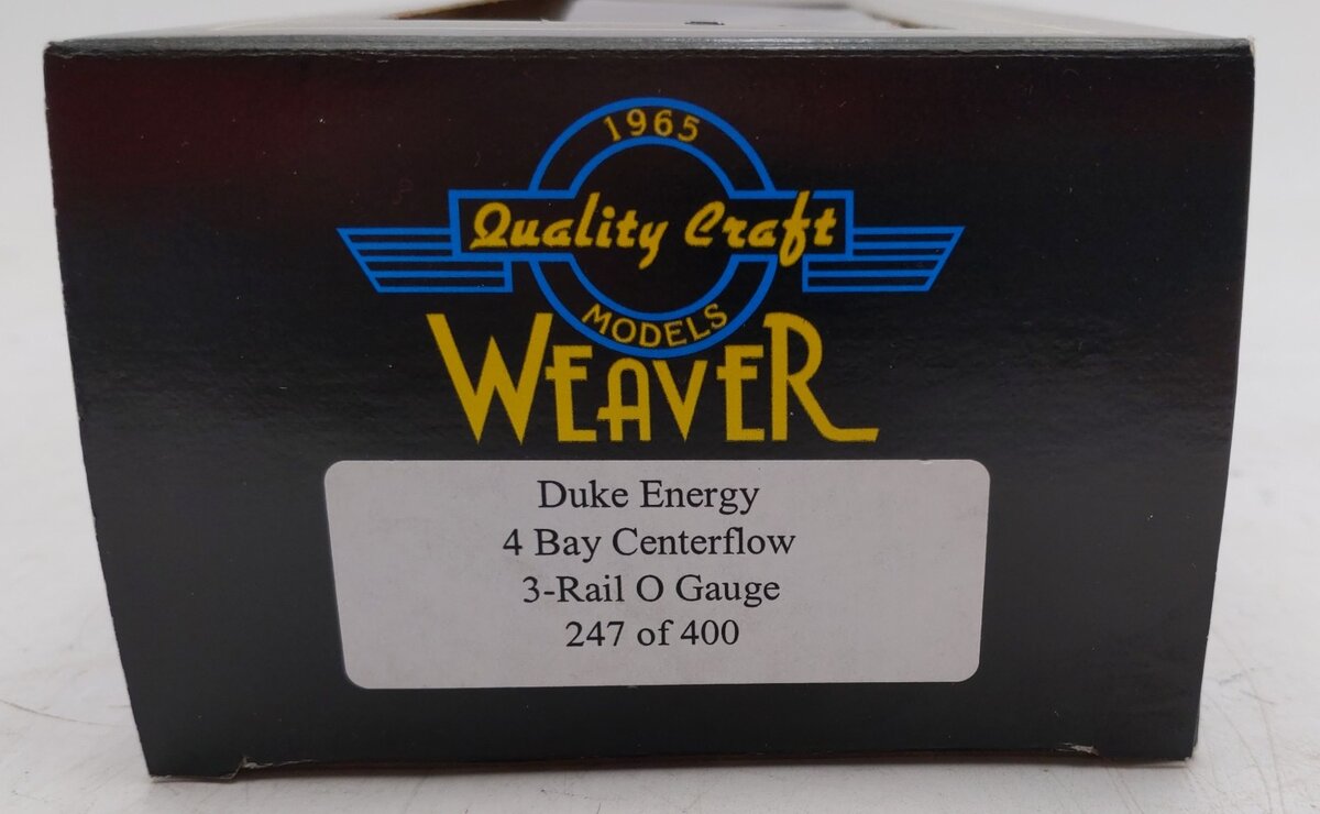 Weaver O Duke Energy CSX 4-Bay Center flow Hopper #2006 LN/Box