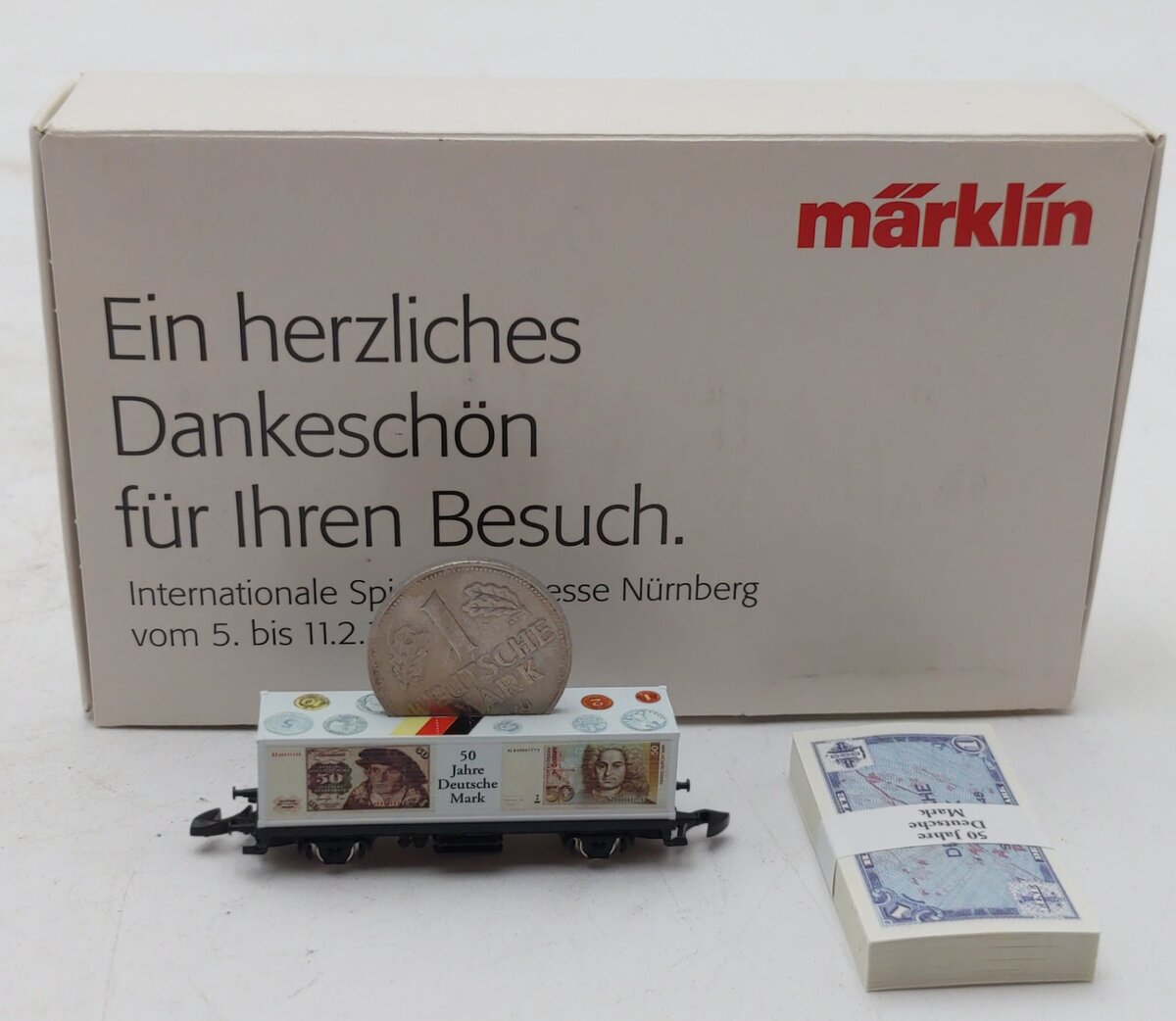 Marklin Mini-Club Z International Toy Fair '98 Deutsche Mark 50th