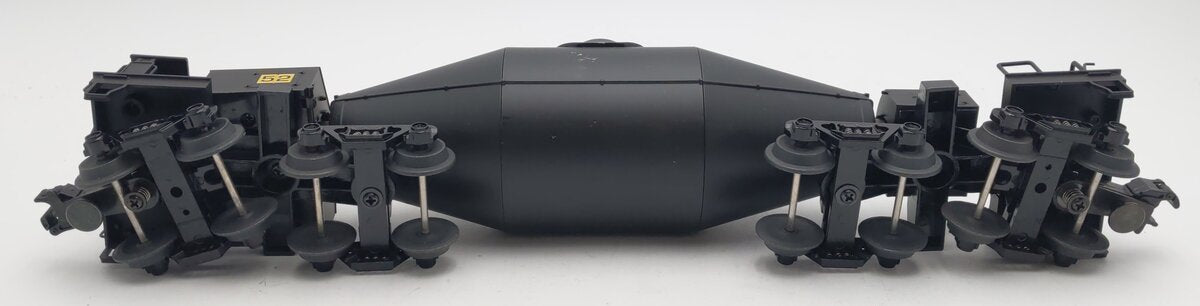 MTH 20-98201 O Gauge 4-Truck Black Hot Metal Car #52 EX