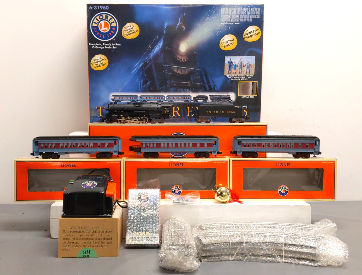 Lionel 6-31960 O Gauge The Polar Express Steam Locomotive Set LN