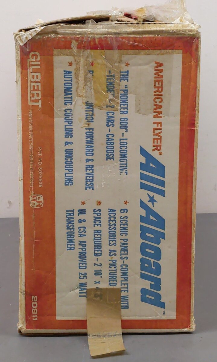 American Flyer 20811 S Vintage The Pioneer 600 Train Set VG/Box