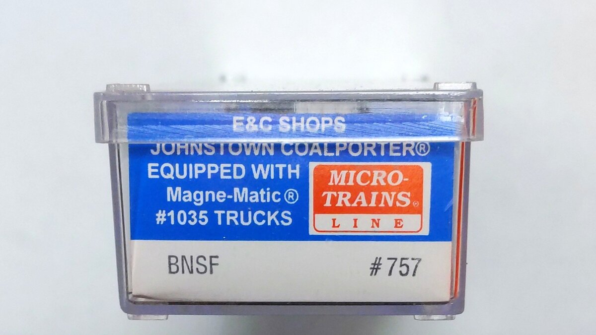 E&C Shops 757 N Scale Burlington Northern Santa Fe Coalporter Hopper #668364 LN/Box