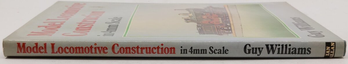 Model Locomotive Construction in 4mm Scale Hardcover Book By Guy R. Williams EX
