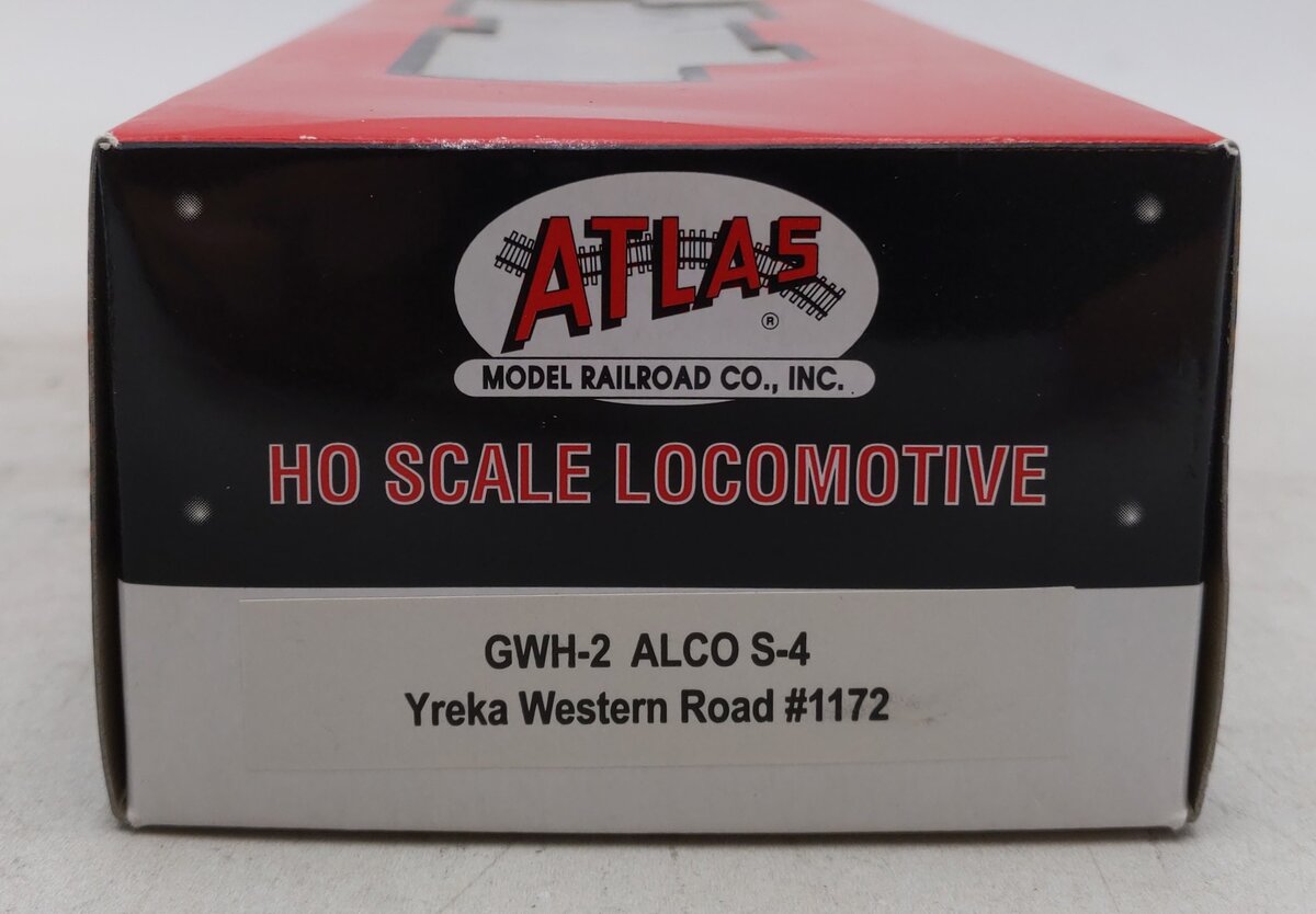 Atlas GWH-2 HO Yreka Western Road Alco S-4 Diesel Locomotive #1172