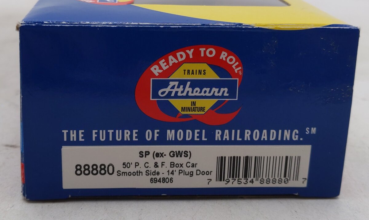 Athearn 88880 GWS/SP Patch 50' PC&F Boxcar w/14' Door #694806