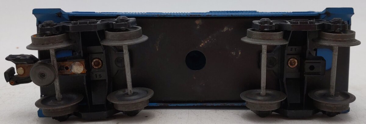 Lionel 6017-100 Vintage O Boston & Maine Caboose - Light Blue VG