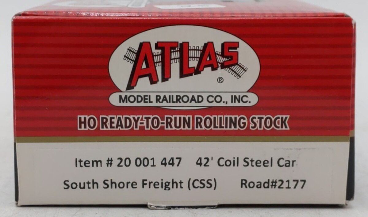 Atlas 20001447 HO Scale CSS 42' Coil Steel Car #2177