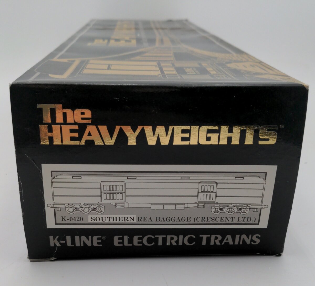 K-Line K-0420 O Southern Crescent Limited "REA" 17.5" Heavyweight Baggage Car EX/Box