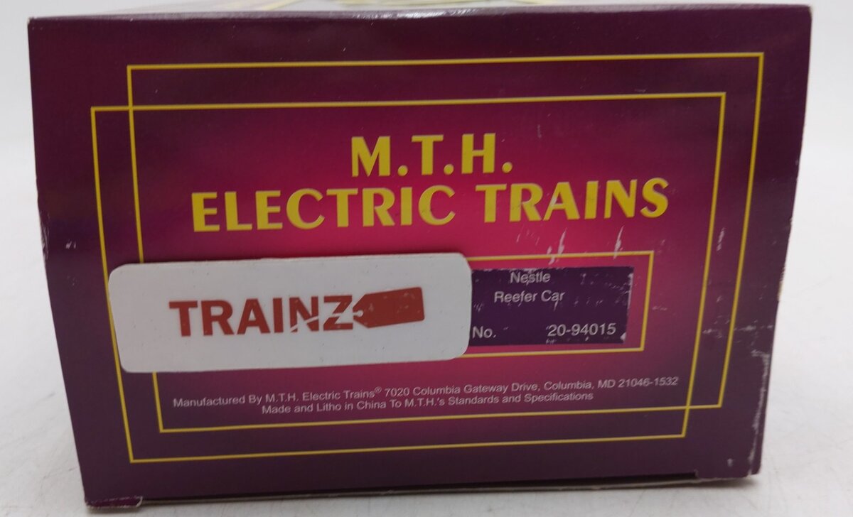 MTH 20-94015 O Gauge Nestle Reefer Car #8209 LN/Box