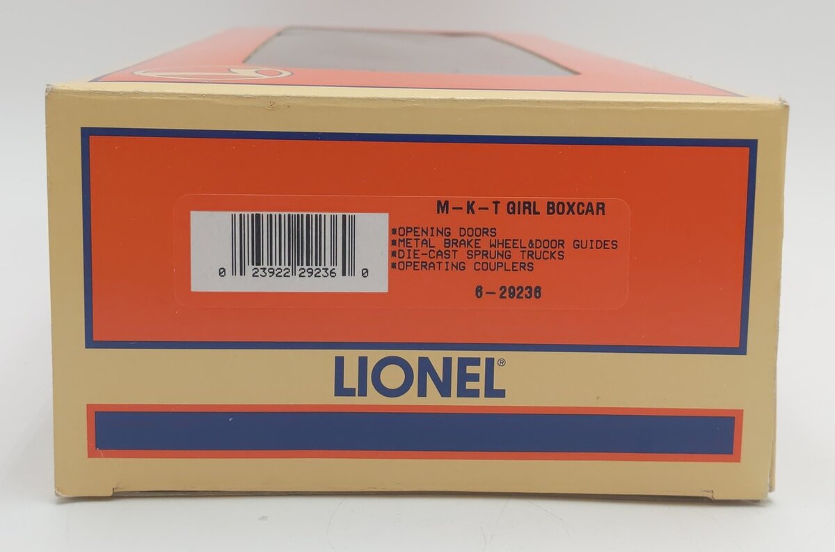Lionel 6-29236 O Gauge MKT Girl Boxcar #6464515 LN/Box