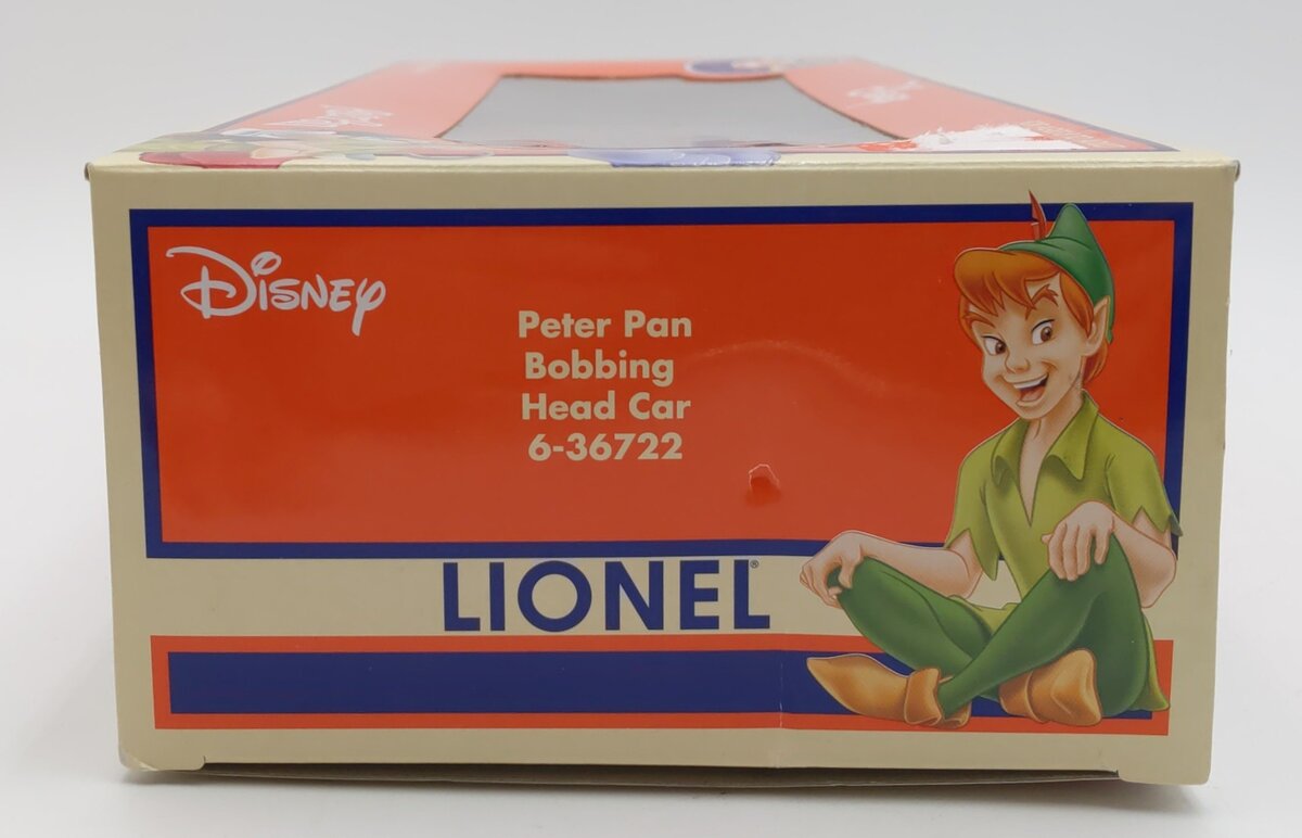 Lionel 6-36722 Disney Peter Pan Bobbing Head Car Boxcar NIB