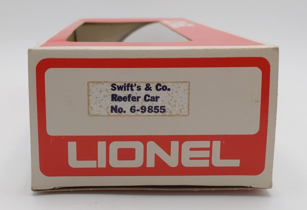 Lionel 6-9855 O Gauge Swift Billboard Reefer Car LN/Box