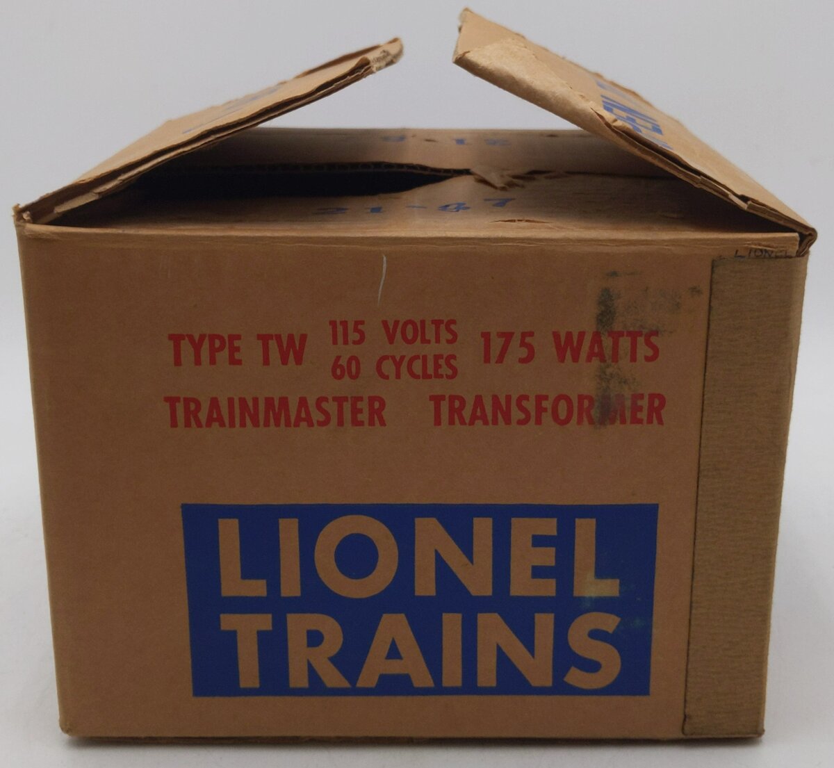 Lionel TW Vintage 175 Watt Vintage O Trainmaster Transformer EX/Box
