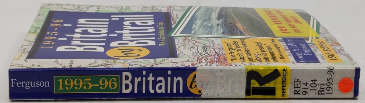 Britain by Britrail Paperback Book By George & LaVerne Forguson VG