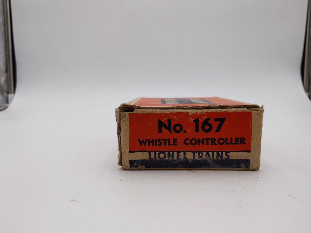 Lionel 167 O Gauge Whistle Controller VG/Box