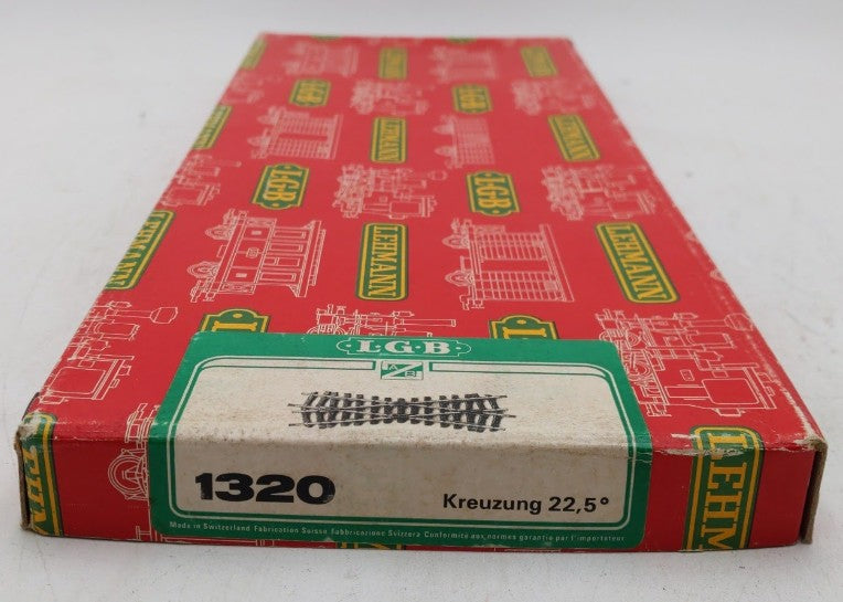 LGB 1320 G Scale 1320 22.5 Degree Crossing EX/Box