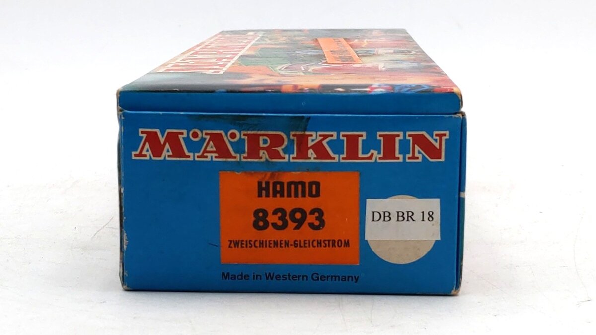 Marklin HAMO 8393 HO Scale DB 4-6-2 Steam Loco & Tender EX/Box