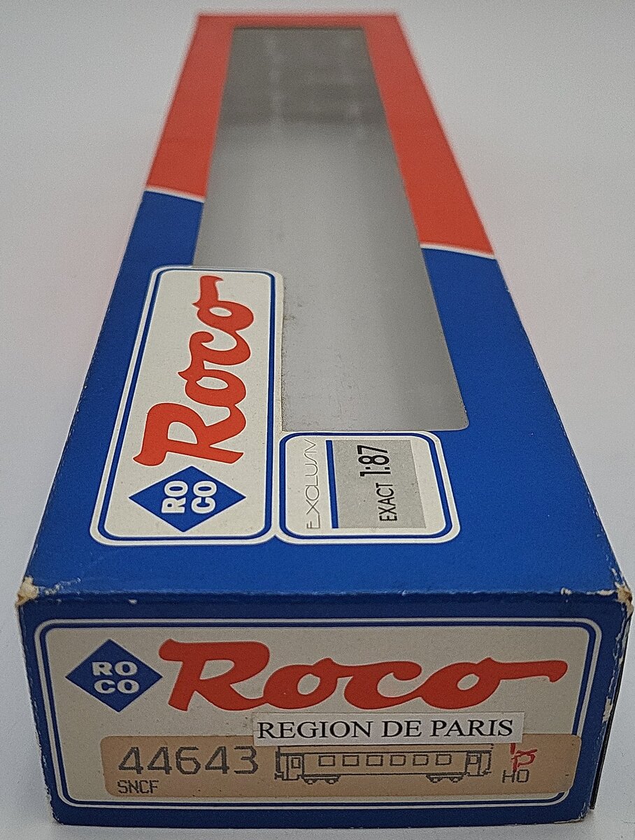 Roco 44643 HO Scale SNCF Passenger Car VG/Box