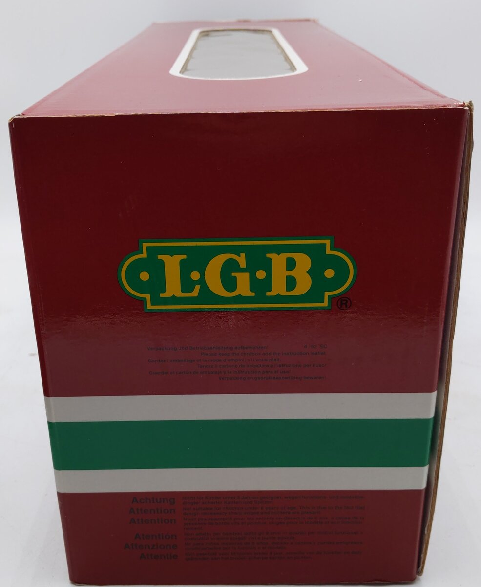 LGB 4080HD G Harley Davidson Limited Edition Single Dome Tank Car LN/Box